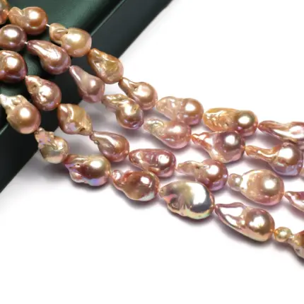 25x13mm Yellow Tail Pearl Loose Beads Natural Freshwater Pearl Beads for Jewelry Making Supplies DIY Necklace Earrings Accessory