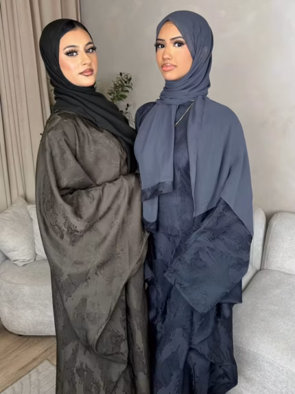 Muslim Dress Women Eid Abaya Turkish Kaftan Vestidos Arabic Long Robe Ramadan Morocco Dubai Abayas Jalabiya Modest Dresses