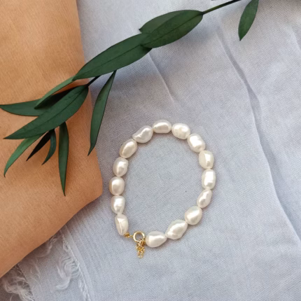 Originality Natural Baroque Freshwater Pearl 14K Gold Filled Ladies Bracelet Jewelry For Women Birthday Gift Hot Sell