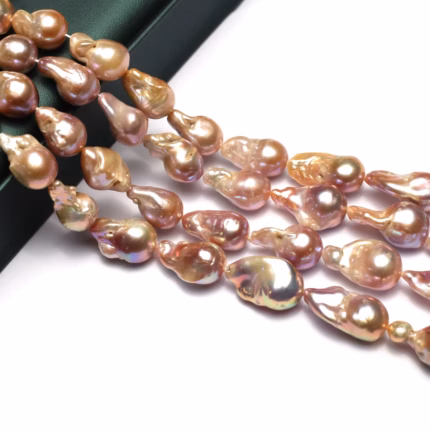 25x13mm Yellow Tail Pearl Loose Beads Natural Freshwater Pearl Beads for Jewelry Making Supplies DIY Necklace Earrings Accessory
